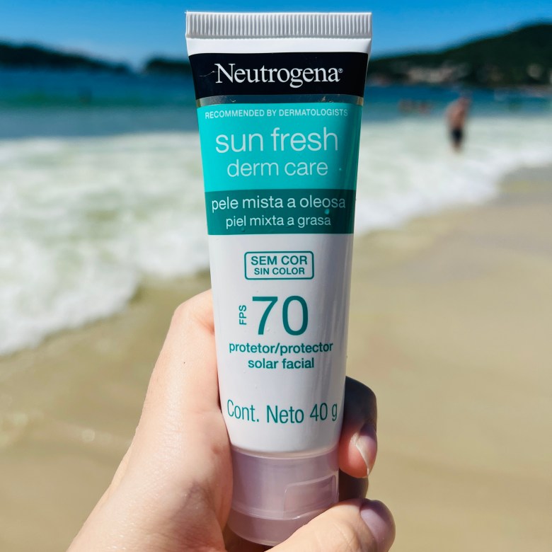 Protector solar Neutrogena sun fresh para piel grasa&nbsp;│reseña